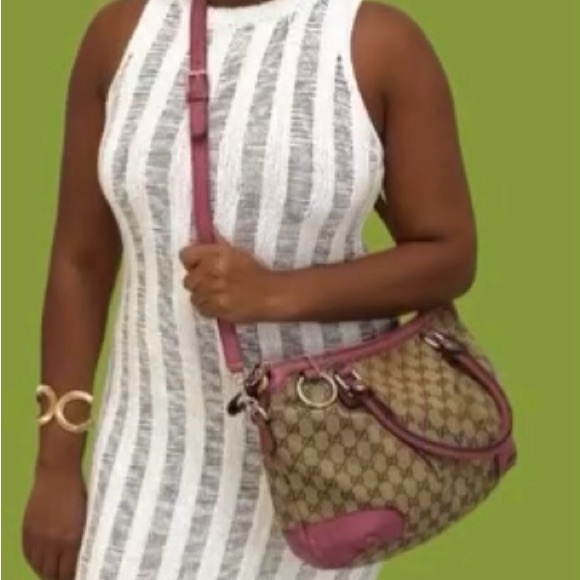 Gucci 2 way canvas Sukey Tote - Picture 16 of 16